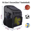 Customizable Large Capacity Separate Compartment Boys Girls Sports Backpack Football Soccer Backpack