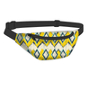 Custom Pattern Exercise Travel Running Waist Belt Bag Crossbody Fanny Pack