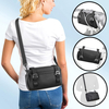 2.2L Storage Pouch Pack Waterproof Bicycle Frame Bag Top Tube Bike Bag with Shoulder Strap
