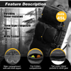 Custom Logo Waterproof 3 In 1 Tactical 45L Tactical Backpack Travel Sport Gym Fitness Duffle Bag with Nylon MOLLE webbing