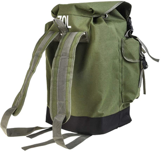 70L Outdoor Tackle Storage Backpack Portable Large Fishing Gear Bag for School Travel Camping Trekking and Hiking