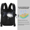 Fishing Tackle Backpack Storage Bag Waterproof Outdoor Mini Cross Body Sling Shoulder Backpack with Rod Holder Fishing Gear Bag