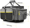 Water-Resistant Fishing Tackle Storage Bag with Padded Shoulder Strap And Non-Slip Base Suitable for 3600 3700 Tackle