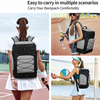 Hot Sale Lightweight Large Tennis Bag Badminton Racquet Backpack Tennis Backpack with Anti-slip Zippers