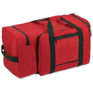 Custom 1000D Polyester Firefighter Turnout Gear Bag with Shoulder Strap Helmet Pocket for SCBA Mask