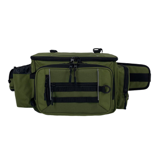 New Design Water-Resistant Durable Large Capacity Fishing Tackle Storage Bag Fishing Tackle Bag with Water Bottle Holder