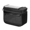 2025 New Style Water-resistant Insulated Design Bicycle Front Pack Shoulder Bag Bike Handlebar Bag with TPU Touch Screen 