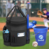 Hot Sale Outdoor Sports Baseball Bucket Bag Baseball Accessories Organizer Softball Bucket with Scoreboard Pocket