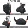 2025 New Fashion 70L Large Tactical Duffle Bag Men Sports Gym Backpack MOLLE Duffel Backpack with Shoes Compartment