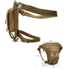 Camouflage Outdoor Sports Riding Cycling Waist Belt Bag with Multi Pockets Tactical Leg Bag Thigh Pack