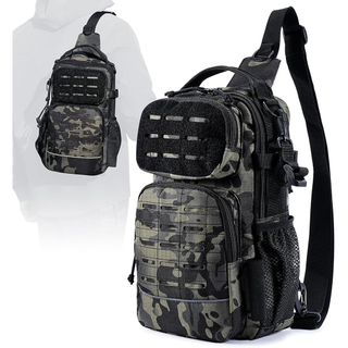 OEM/ODM Multi-functional Lightweight Fishing Bag Tackle Bag Fishing Shoulder Pack with Rod Holders