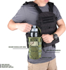Tactical Backpack Attachment Pouches for 32oz Hydration Carrier Sports Water Bottle Holder