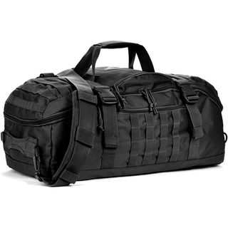 Custom Logo Waterproof 3 In 1 Tactical 45L Tactical Backpack Travel Sport Gym Fitness Duffle Bag with Nylon MOLLE webbing