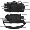900D Nylon Oxford Multi-Purpose Tactical Waist Bag Water Resistant MOLLE Outdoor Bicycle Pack for Cycling Hiking