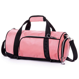 Women Waterproof Sports Gym Bag With Shoes Compartment Travel Duffel Bag Training Handbag