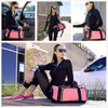 Women Waterproof Sports Gym Bag With Shoes Compartment Travel Duffel Bag Training Handbag