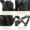Hot Selling Custom Durable Multi Usage Chest Pack Heavy-Duty Water Resistant Running Vest Waist Bag