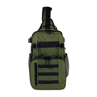 OEM ODM Factory Water Resistant Multi-functional Crossbody Sling Fishing Bag Fishing Tackle Bag with Molle System