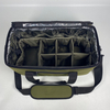Large Capacity Waterproof Fishing Tackle Bag 600D Polyester Fishing Cooler Bag with Reflective Insulated Lining