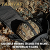 BSCI Factory Multi-Purpose Molle Storage Carrying Pouch Tactical Helmet Bag for Sports Hunting Helmets
