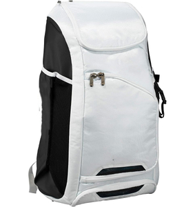 Large Capacity White Baseball Backpack Sports Softball Bag Racket Bag Softball Equipment Bag