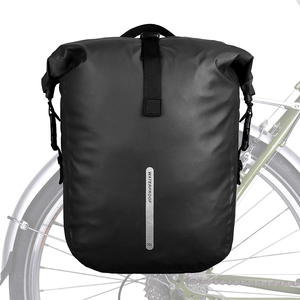 20 L 100% Waterproof Outdoor Bicycle Backpack Commute Bike Bag Bike Pannier Bag with Rain Cover