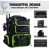 OEM Custom Large Fishing Bag Tactical Molle System Fishing Tackle Backpack with Rain Cover