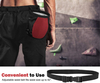 Drawstring Climbing Chalk Bag Bucket with Quick-Clip Belt for Rock Climbing Weight Lifting Gymnastics