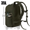 36L Molle Daypack 3 Day Bug Out Bag Hiking Rucksack Outdoor Sport Backpack Tactical Backpack