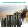 Waterproof Fishing Rod Case Tackle Storage Travel Bags Carry Organizer Fishing Camping Hiking Fishing Rod Bag