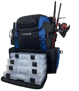 Unisex Large Capacity Heavy Duty Fishing Tackle Bag Water Resistant Storage Tackle Backpack with Rain Cover