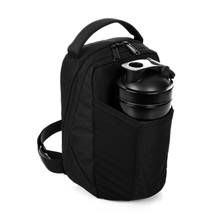 Unisex High-Capacity Custom Fitness Gym Bag Oxford Large Size Black Magnetic Phone Water Bottle Holder Outdoor Travel