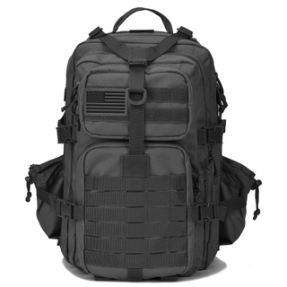 Expandable Waterproof Military Backpack with Large Molle System for Hiking Camping Trekking