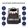Factory BSCI Outdoor Custom Camouflage Disc Golf Backpack with 20+ Disc Capacity Disc Golf Bag Organizer