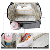 Large Space Oxford Diaper Storage Pouch with Insulated Cup Holder Baby Stroller Organizer Stroller Accessories Bag 
