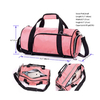 Women Waterproof Sports Gym Bag With Shoes Compartment Travel Duffel Bag Training Handbag