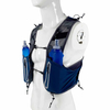 Breathable Reflective Running Vest Hydration Pack with Two Soft Flask and Adjustable Chest Straps