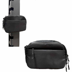Portable Anti-Theft Magnetic Crossbody Gym Bag Travel Fanny Pack Belt Bag with Magnetic Attachment 