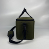 Large Capacity Waterproof Fishing Tackle Bag 600D Polyester Fishing Cooler Bag with Reflective Insulated Lining
