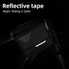 Best Selling Premium Rainproof Bike Bag Cycling Cell Phone Holder Bike Frame Bag Bike Upper Tube Bag with Reflective Tape 