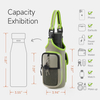 2025 New Fashion Magnetic Gym Bag Magnetic Water Bottle Bag Magnetic Water Bottle Sleeve Bag with Phone Pocket