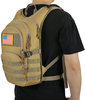 Comfortable Military Water Carrier Backpack Lightweight Leakproof 2L Water Bladder Hydration Pack