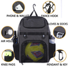 Customizable Large Capacity Separate Compartment Boys Girls Sports Backpack Football Soccer Backpack