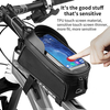 Bike Phone Bag Bicycle Pouch Top Tube Bag Bike Phone Mount Bag Cycling Front Frame Bag Waterproof Bike Accessories Bag Phone Holder