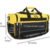2020 New Design Gold Gym Bag Custom Wholesale Sports Duffle Bag Gym Bag Travel Shoulder Bag
