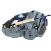Blue Comfortable Waterproof Waist Pack Fly Fishing Organizer Bag with Removable shoulder strap