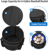 Hot Sale Outdoor Sports Baseball Bucket Bag Baseball Accessories Organizer Softball Bucket with Scoreboard Pocket