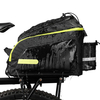 New Arrival Customizable Rainproof Bicycle Saddle Pack Bike Trunk Bag Bike Rack Rear Bag with Bottle Holder