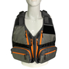 Wholesale Multi-pocket Men Women Fly Fishing Vest for Adjustable Size with Detachable Water Bottle Holder Fishing Vest