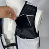 Portable Marathon Running Vest Water Bottle Backpack Polyester Hydration Running Vest with Adjustable Buckles